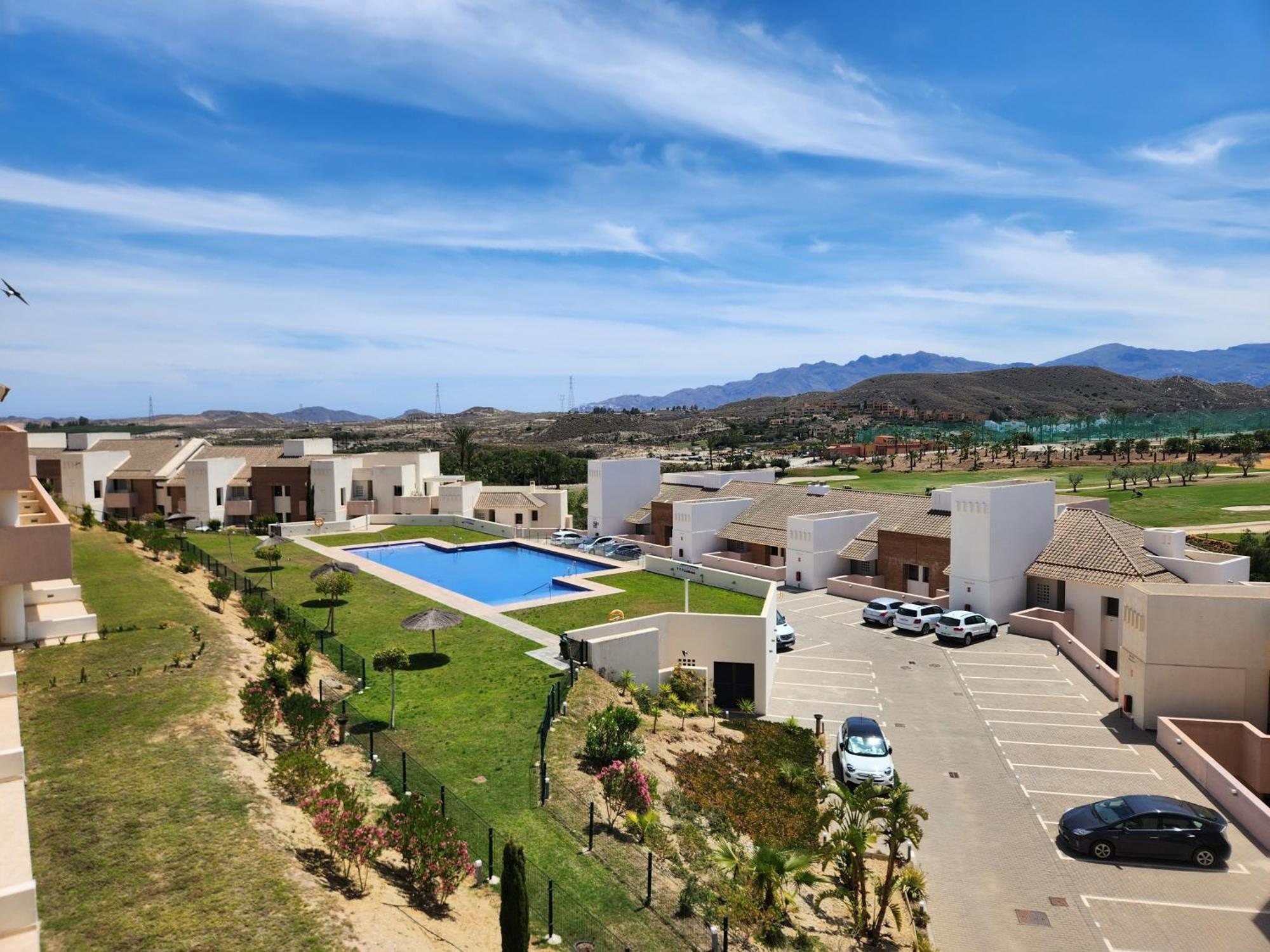 Atico Esquinero Con Preciosas Vistas Al Valle Del Este Golf Con Piscina Comunitaria! Vera Exterior foto